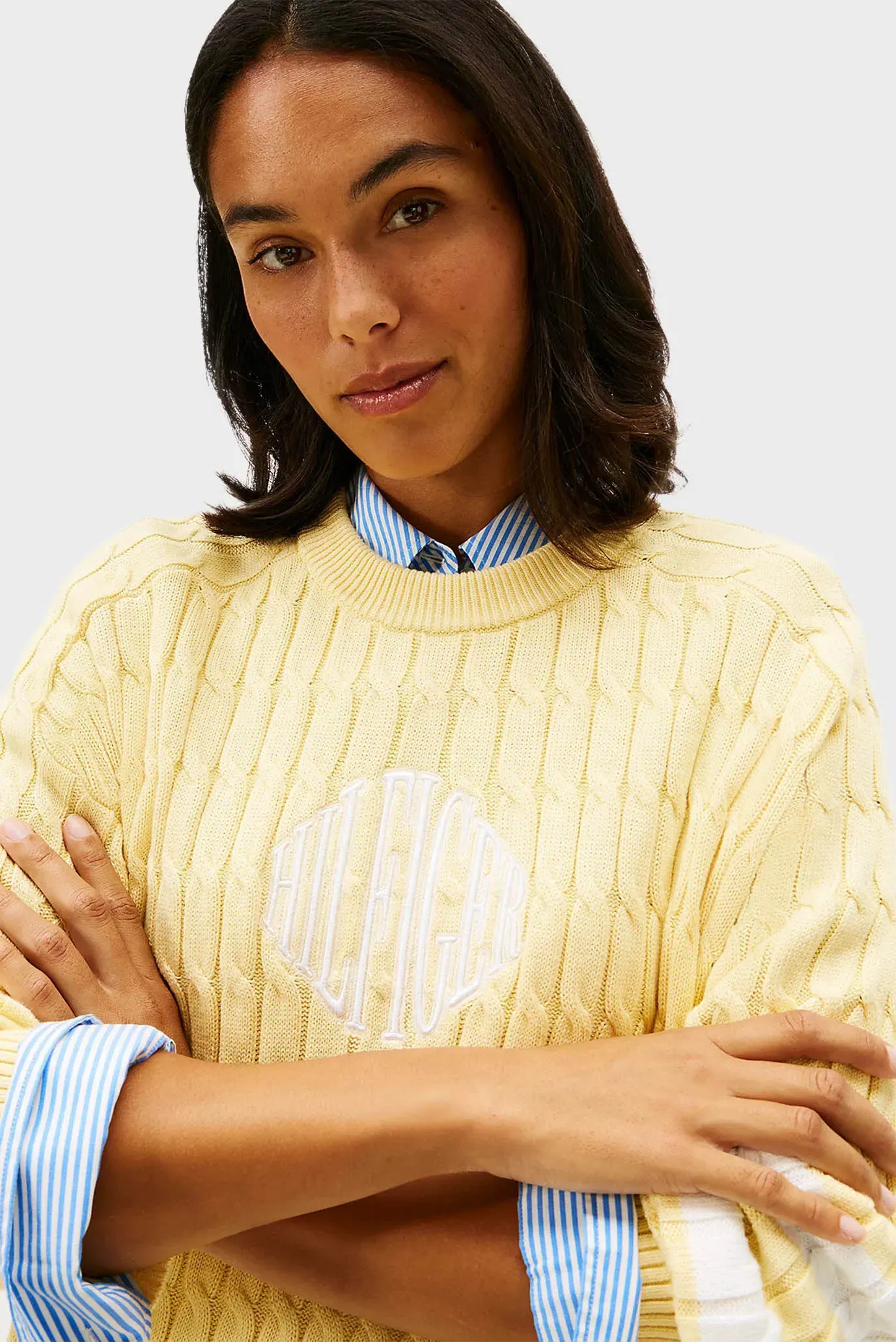 Свитер TEXTURED GRAPHIC C-NK LS SWT 4