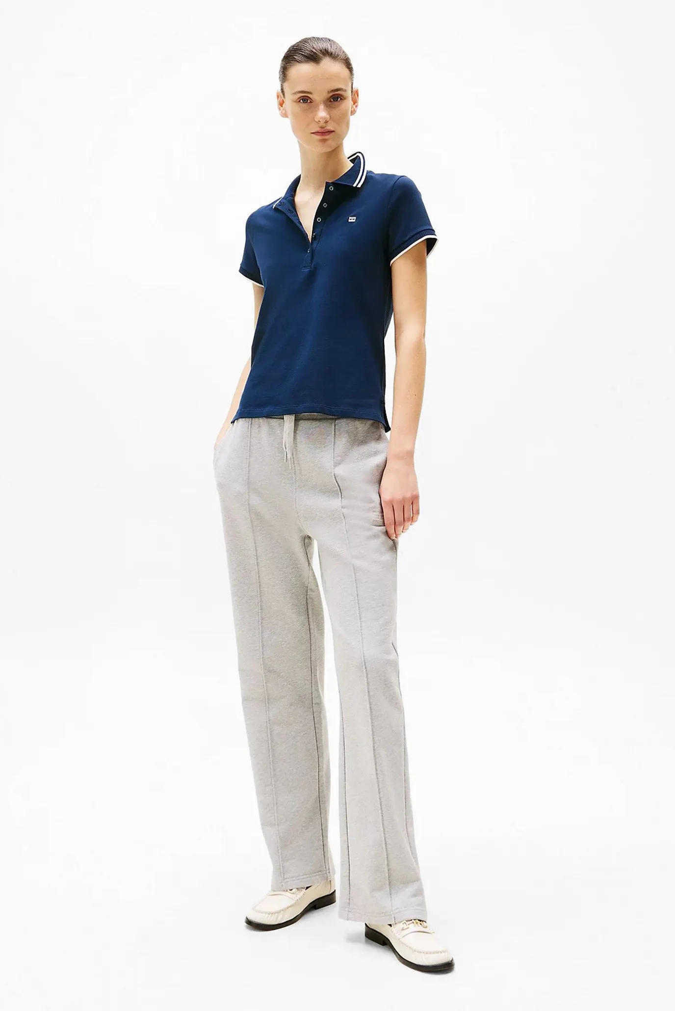 Поло FEMININE SPORTY SLIM POLO SS 2