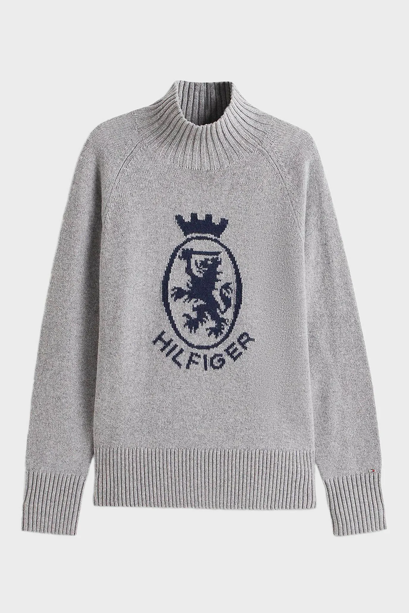 Sviter WOOL BLEND GRAPHIC MOCK-NK SWT 5