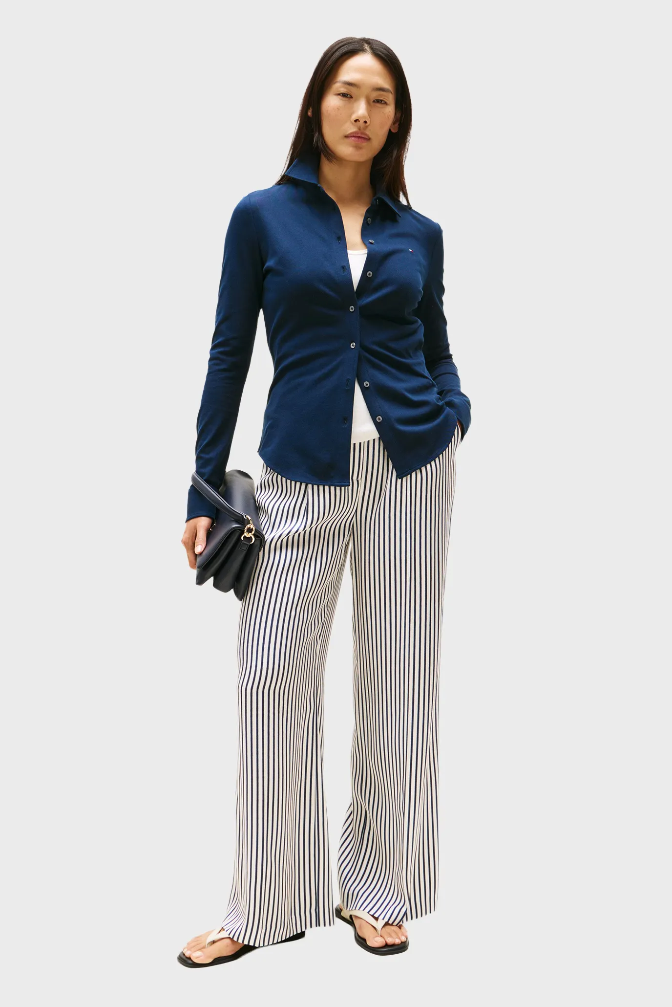 Брюки VIS TWILL WIDE LEG PANT 2