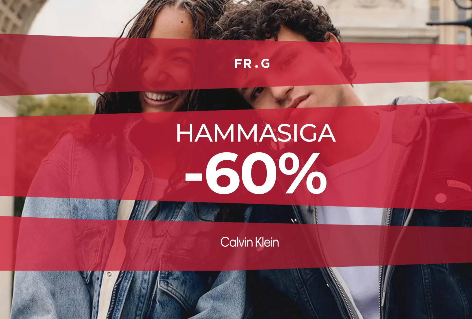 Calvin Klein: -60% hammasiga!
