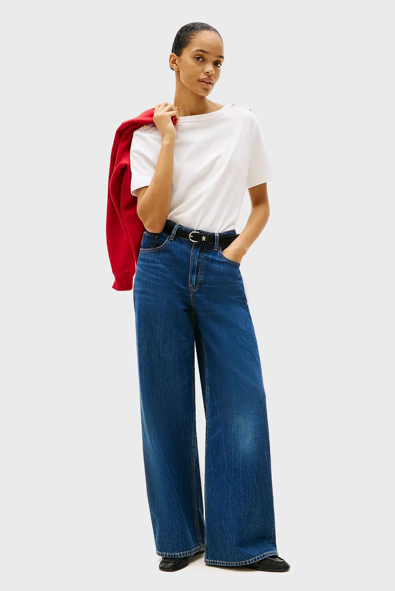 Футболка REG STRIPE GOLD BTN C-NK SS 2