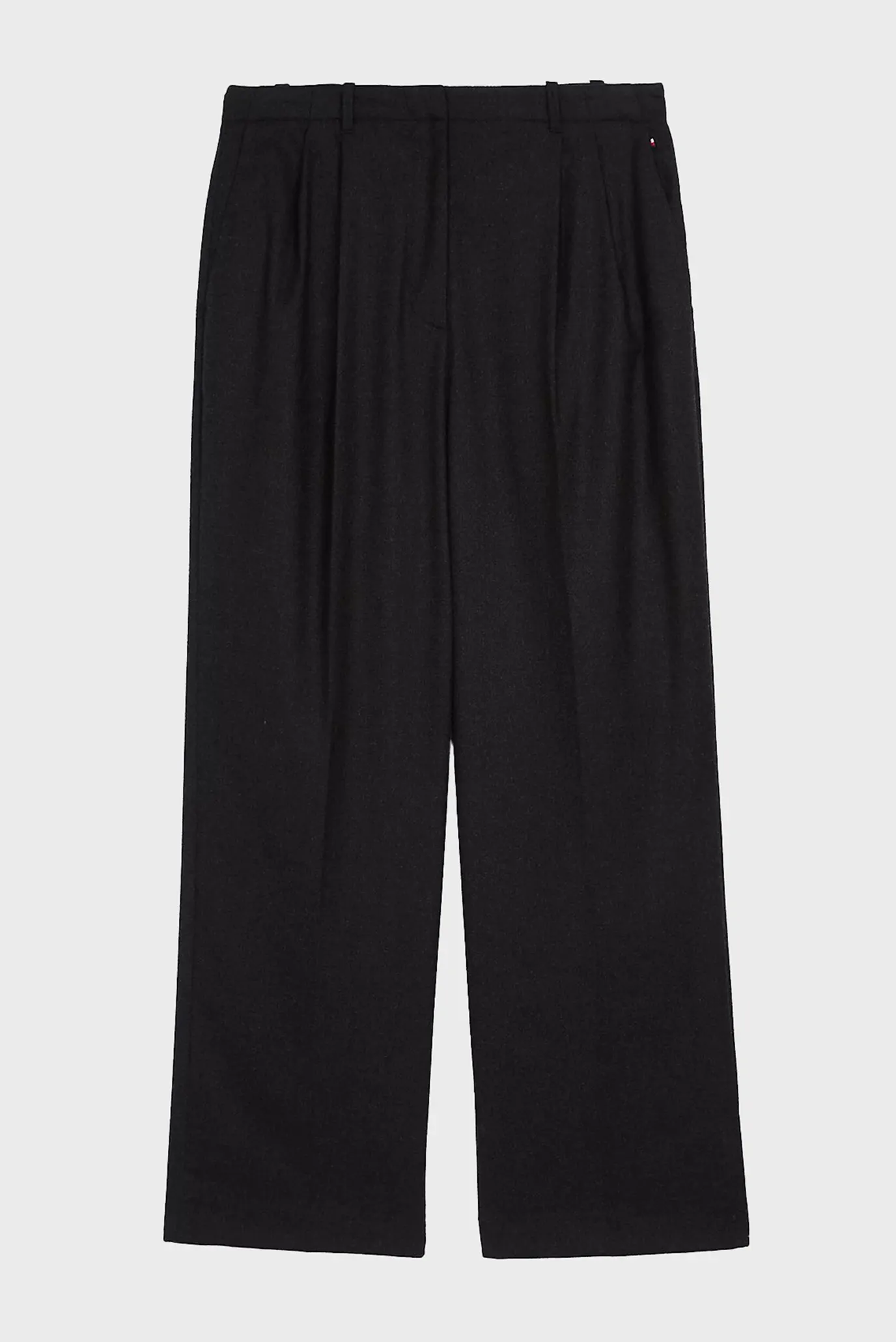 Ishton SOFT WOOL MIX RELAXED STR PANT 6