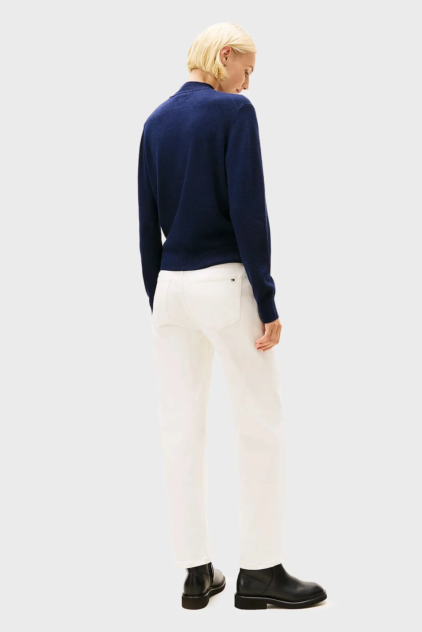 Sviter WOOL CASH MOCK-NK LS SWT 3