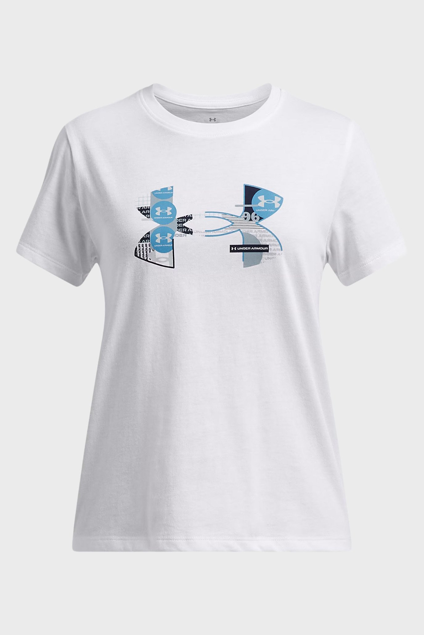 Футболка UA Big Logo UA Fill SS-WHT 1