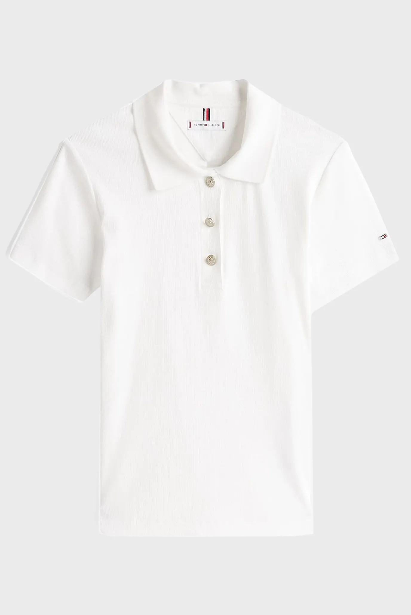 Polo SLIM GOLD BUTTON POLO SS 5