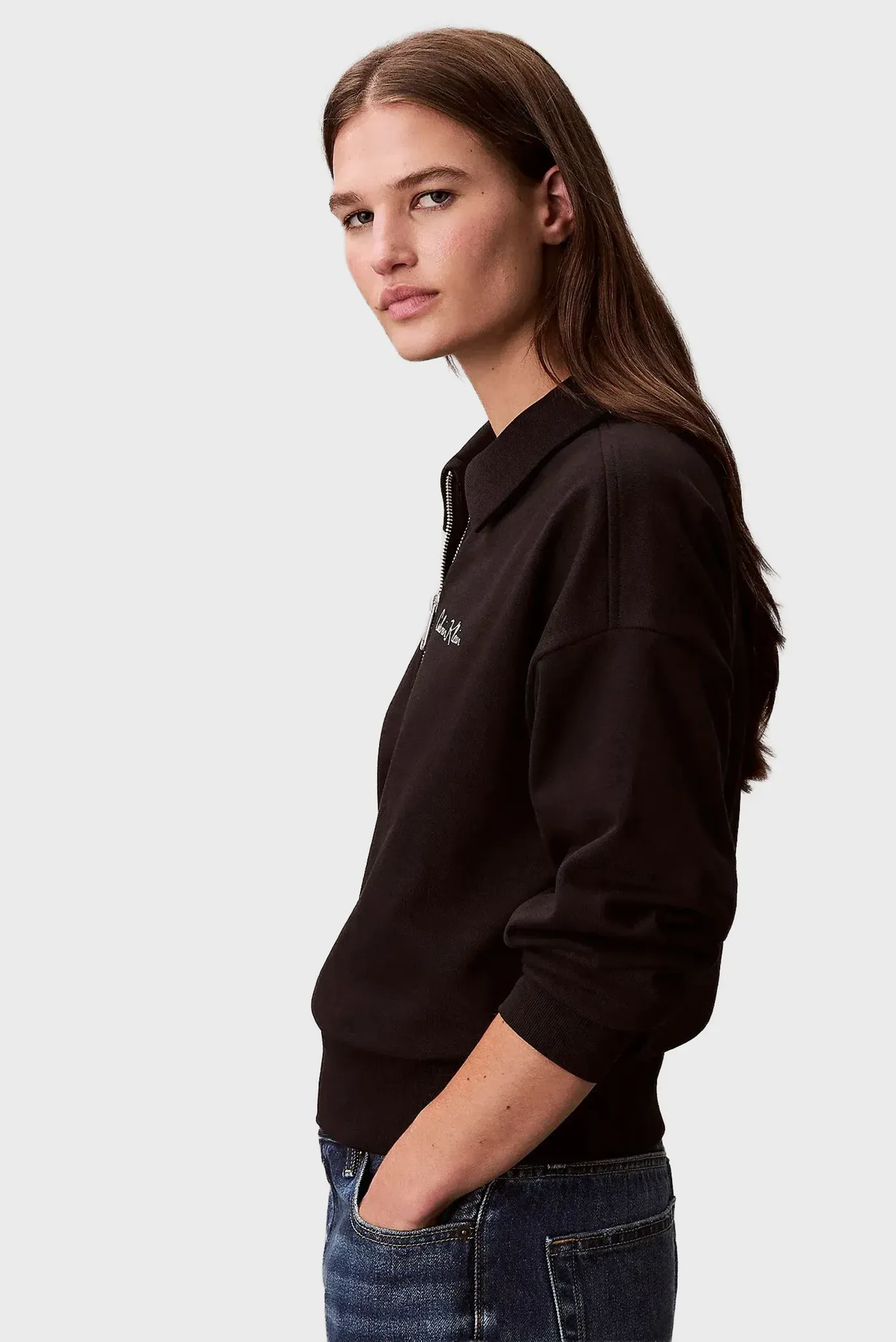 Реглан/LS FRENCH TERRY GRAPHIC QZ SWEAT 3