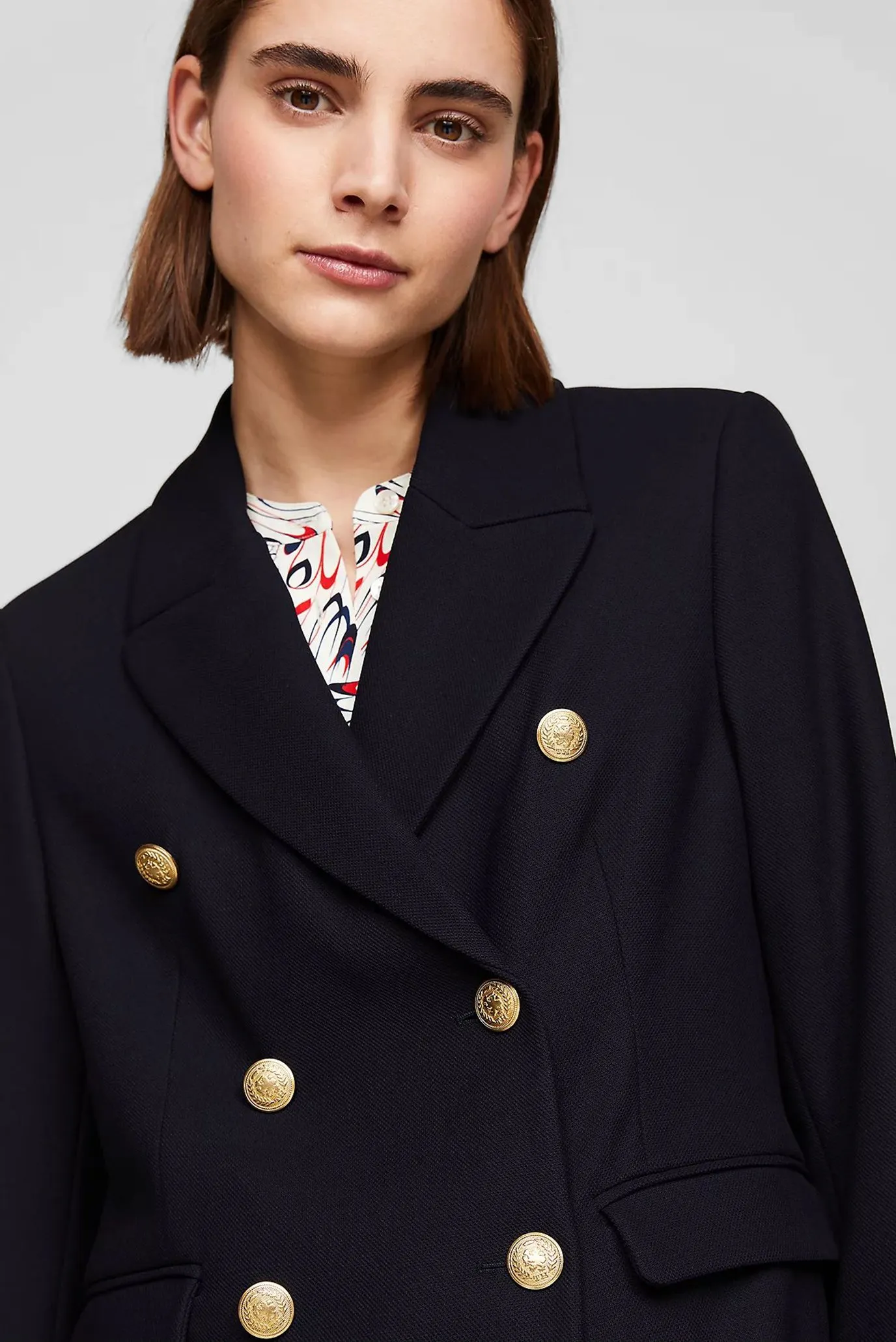 Pidjak PIQUE GOLD BUTTON REGULAR BLAZER 4