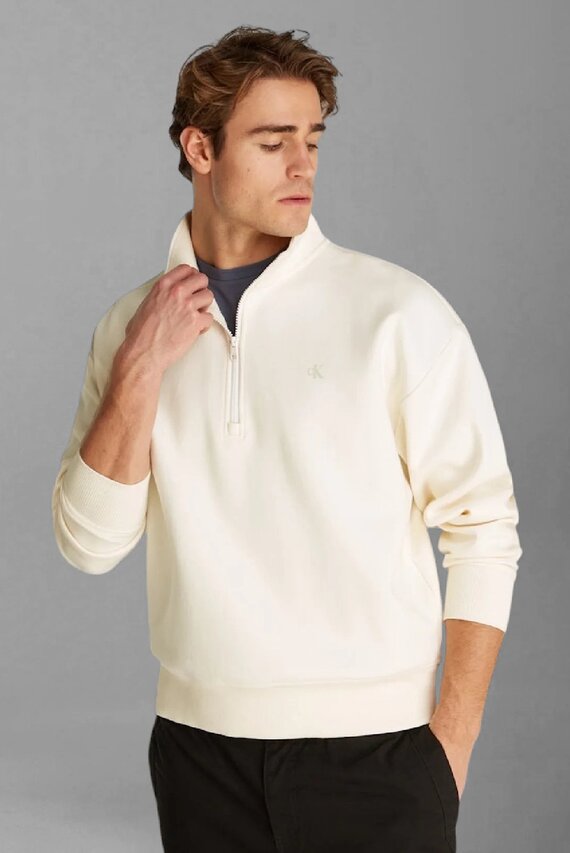 Svitshot INTERLOCK HALF ZIP Calvin Klein Jeans Svitshot INTERLOCK HALF ZIP Calvin Klein Jeans