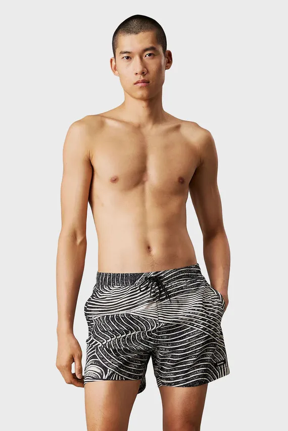 Шорты плавательные MEDIUM DRAWSTRING-PLACED PRINT Calvin Klein