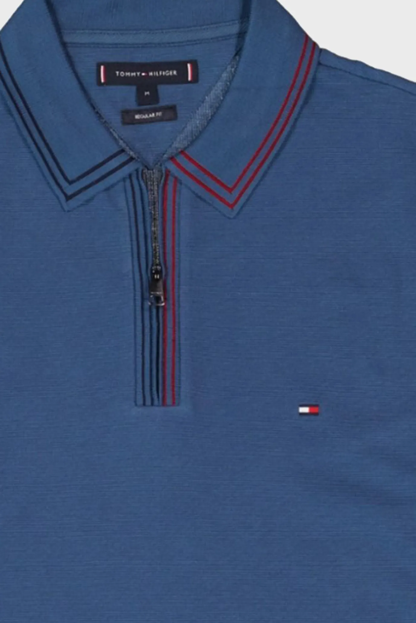 Поло RWB ZIP PLACKET TIPPING REG POLO 2