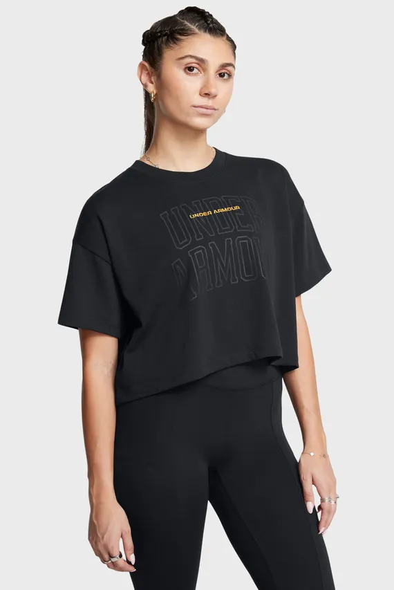 Futbolka UA W VARSITY MIX HW SS CROP Under Armour