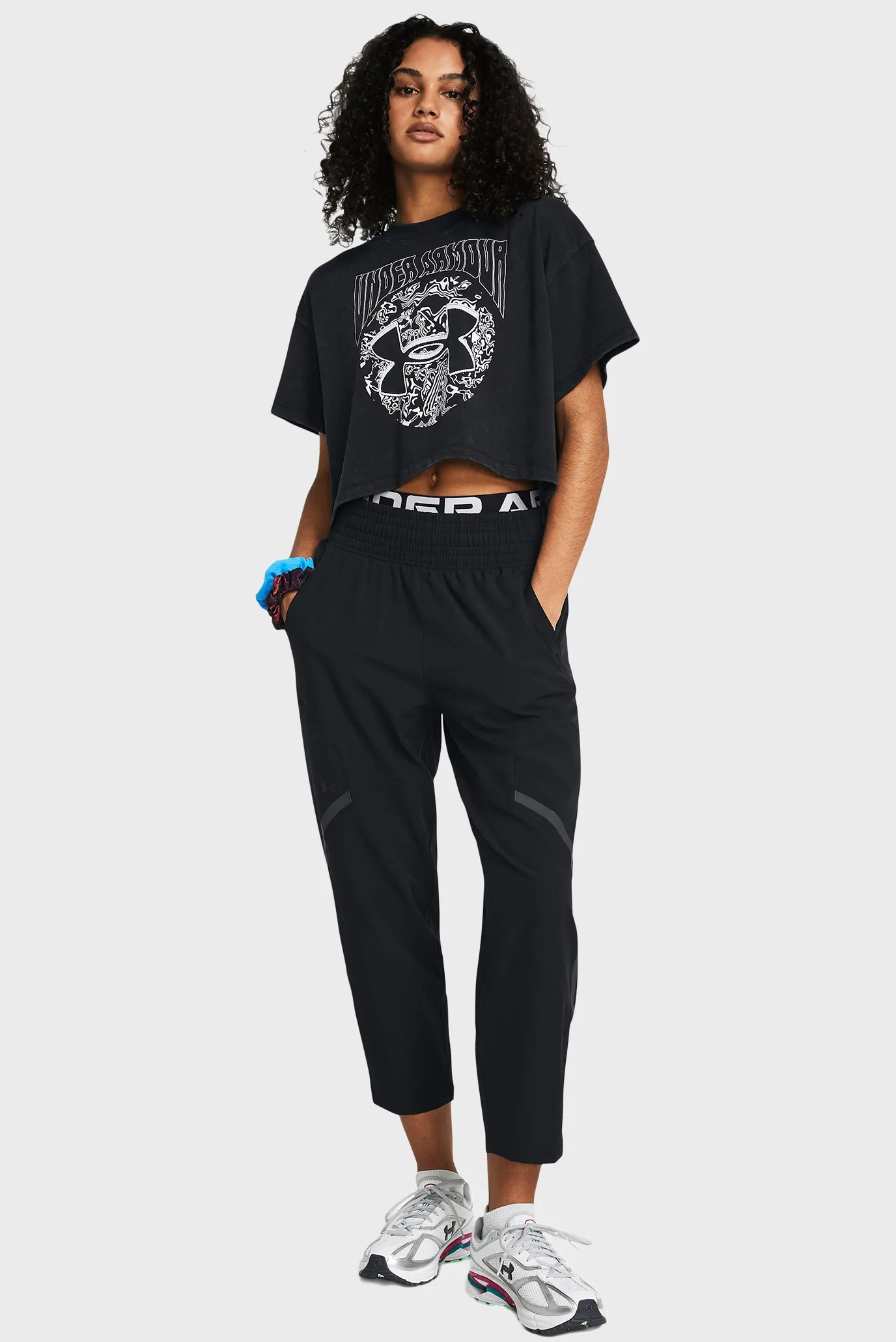 Futbolka UA HW Dusk to Dawn Crop SS 2