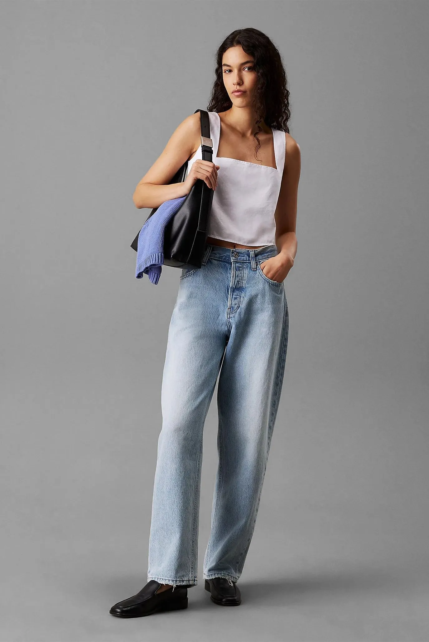 Топ SOFT LINEN TOP 3