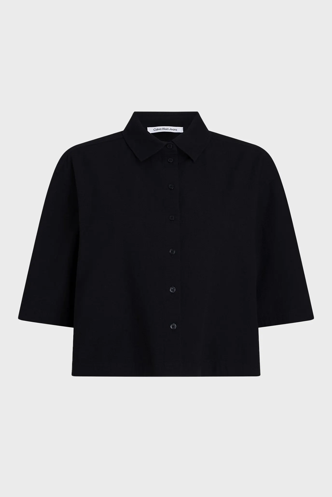 Yengi kalta ko'ylak BACK DETAIL SEERSUCKER SHIRT 5