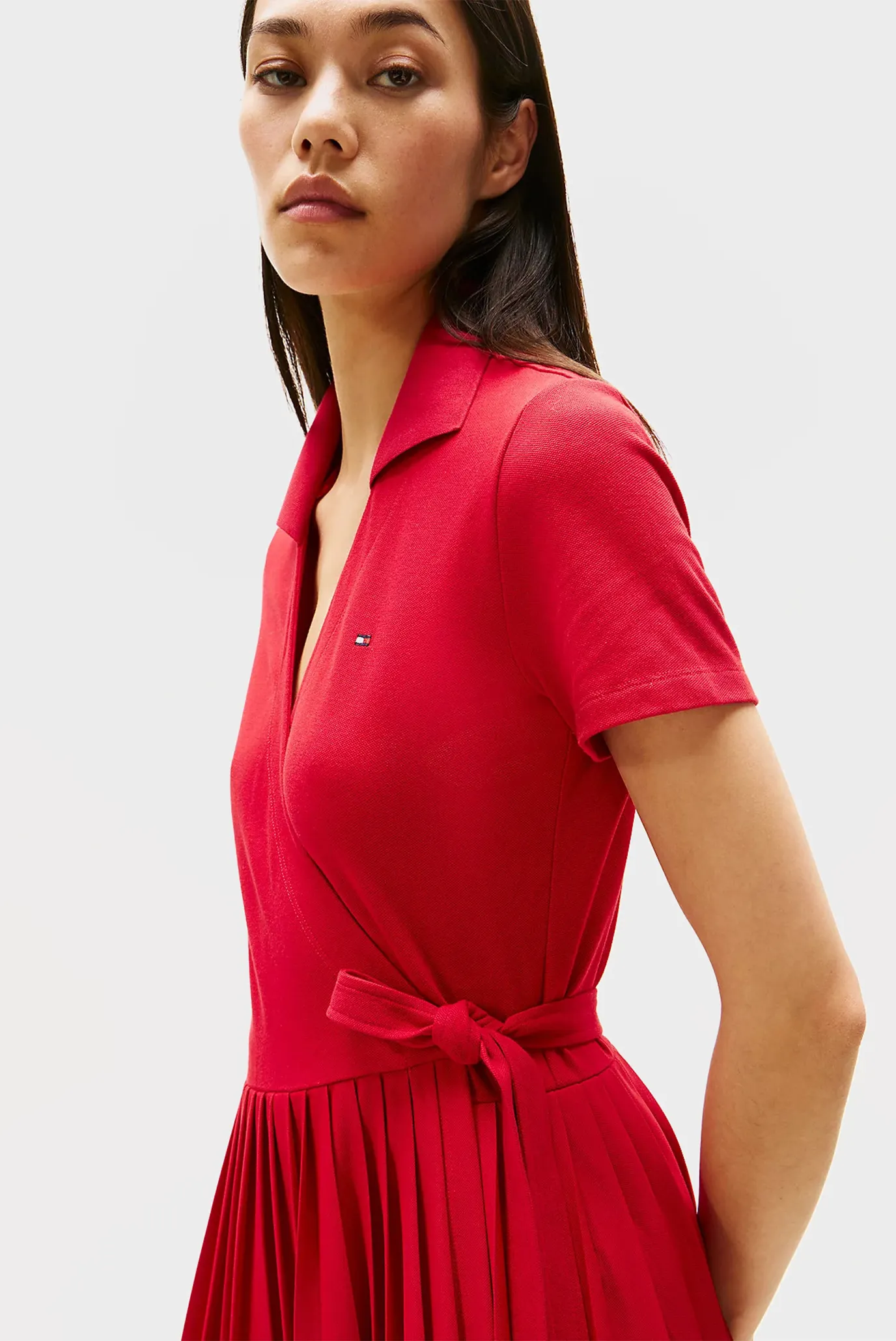 Платье 1985 PLEATED WRAP POLO DRS 3