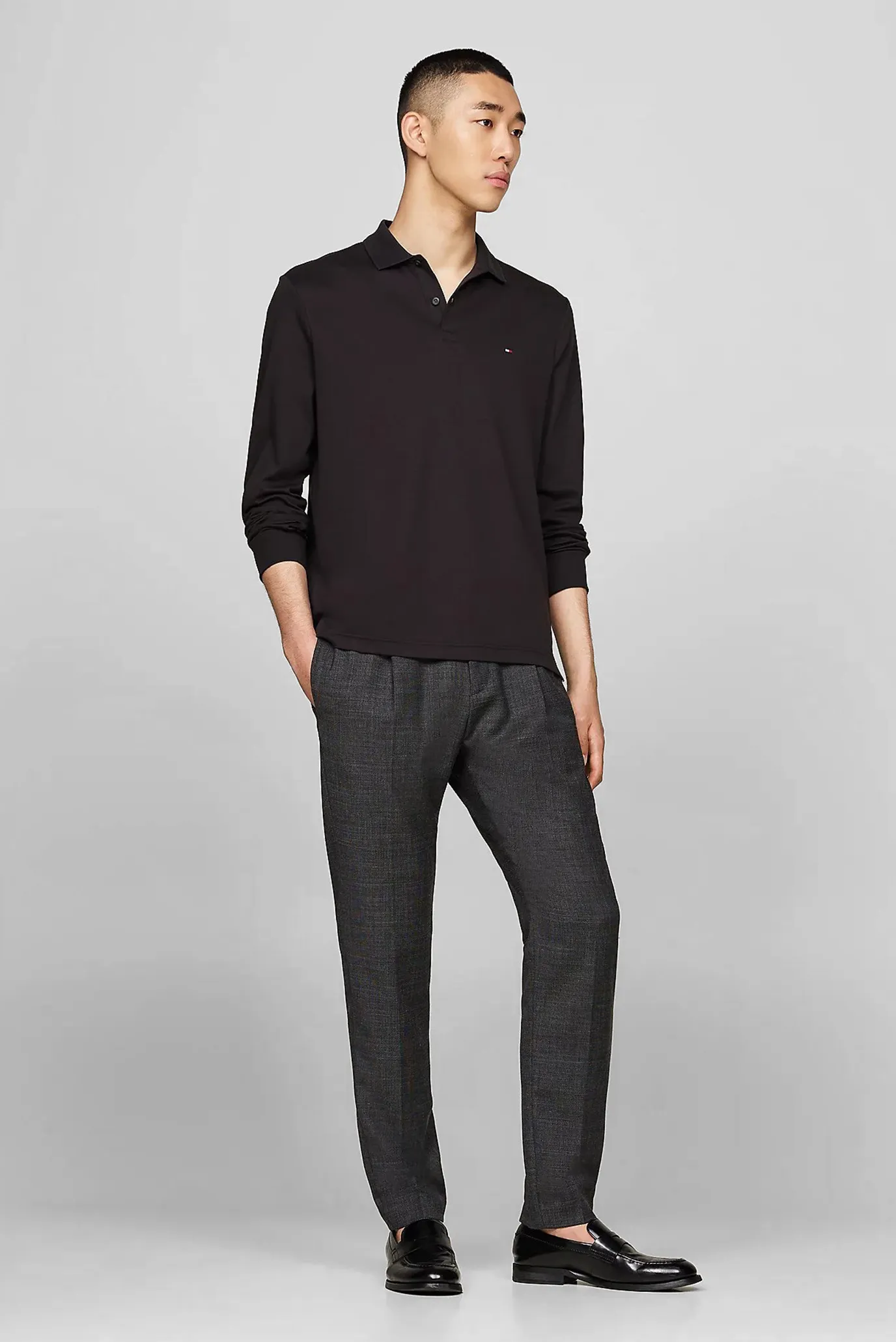 Поло с длинным рукавом L S LIQUID COTTON REG POLO 2