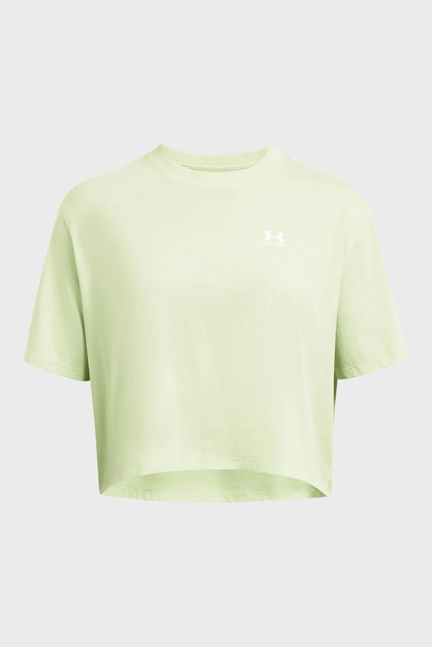 Futbolka UA W BOXY CROP LOGO SS 3