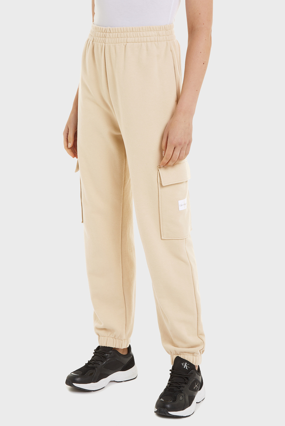 Штаны спортивные WOVEN LABEL UTILITY KNIT PANT Calvin Klein Jeans Штаны спортивные WOVEN LABEL UTILITY KNIT PANT Calvin Klein Jeans