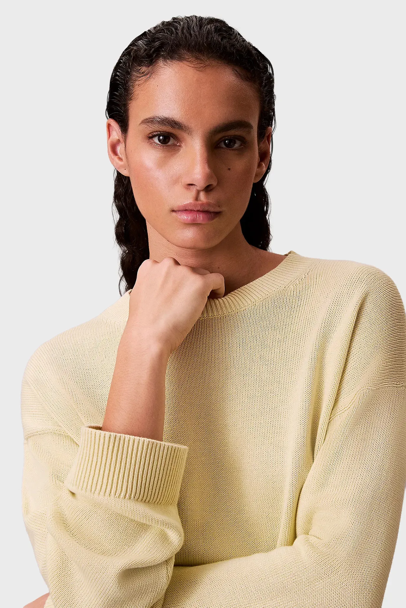 Свитер/Long Sleeve Crew Neck Sweater 5