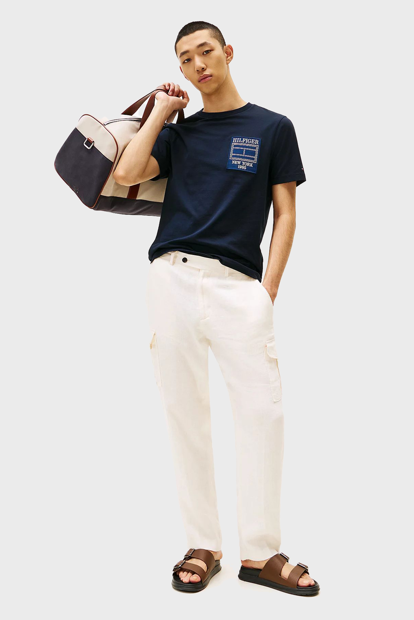 Futbolka HILFIGER OUTLINE FLAG TEE 2