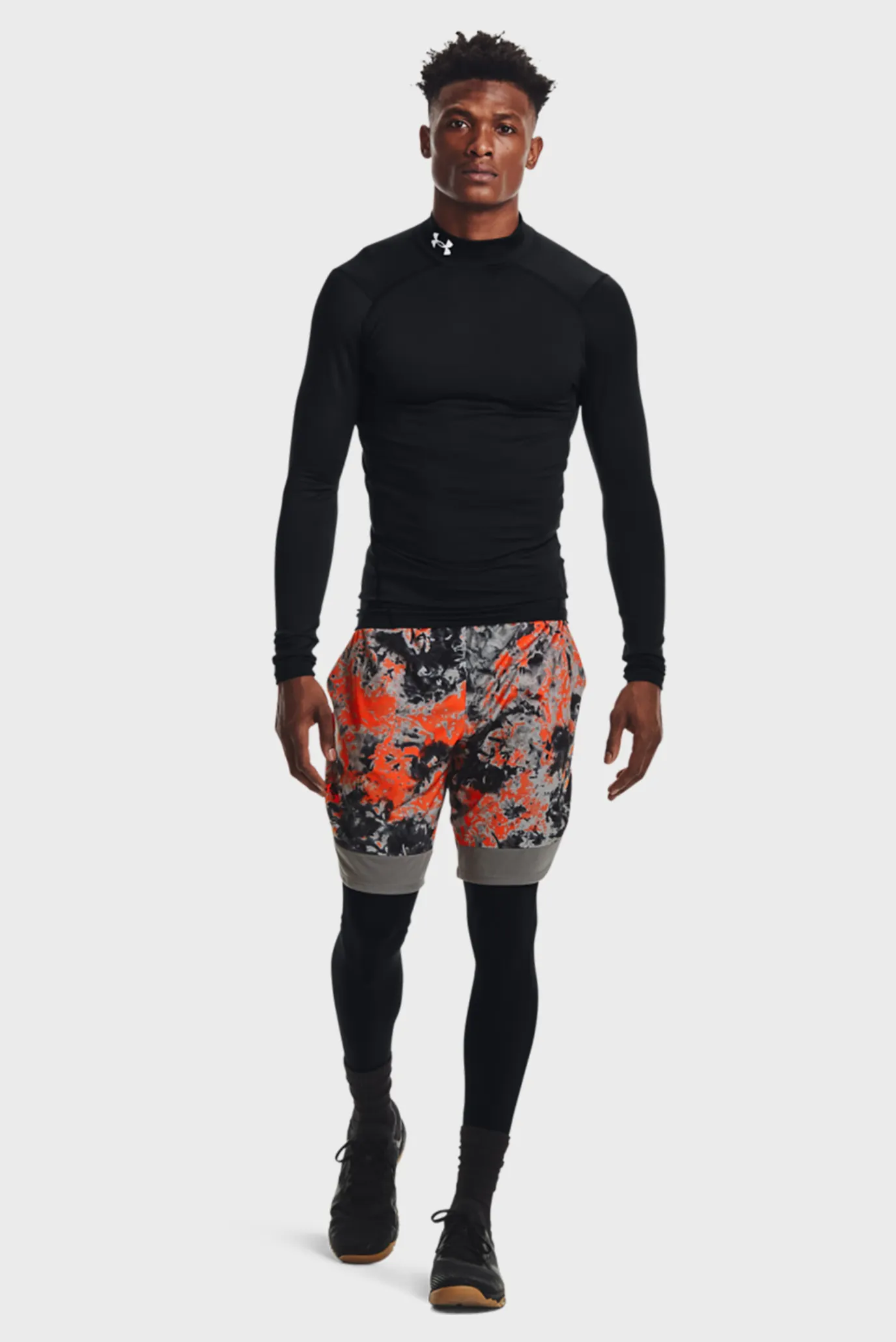 Лонгслив UA CG Armour Comp Mock 2