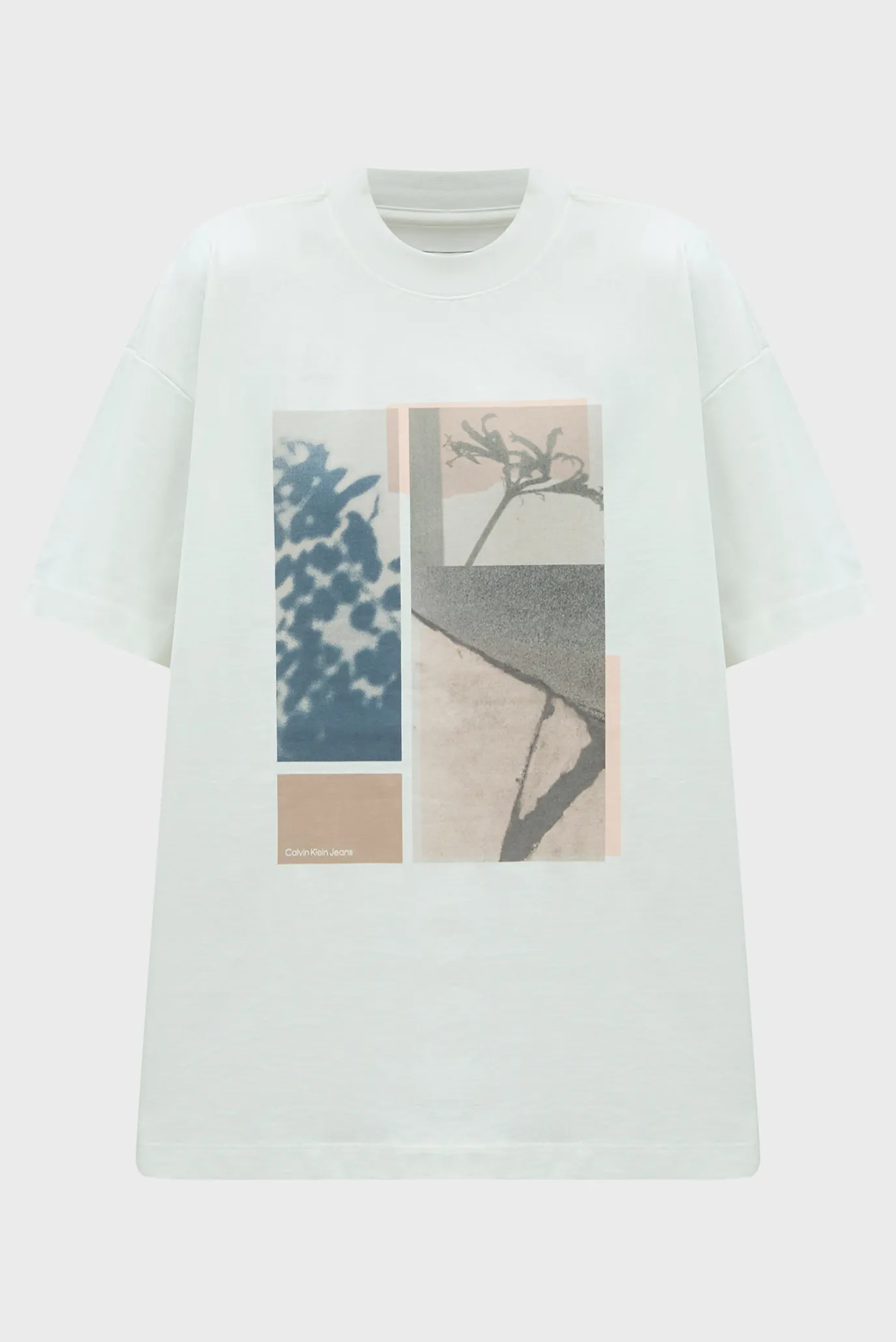 Futbolka FLORAL COLLAGE PRINT BF TEE 1