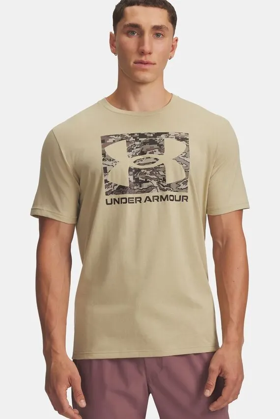 Футболка/UA ABC CAMO BOXED LOGO SS Under Armour