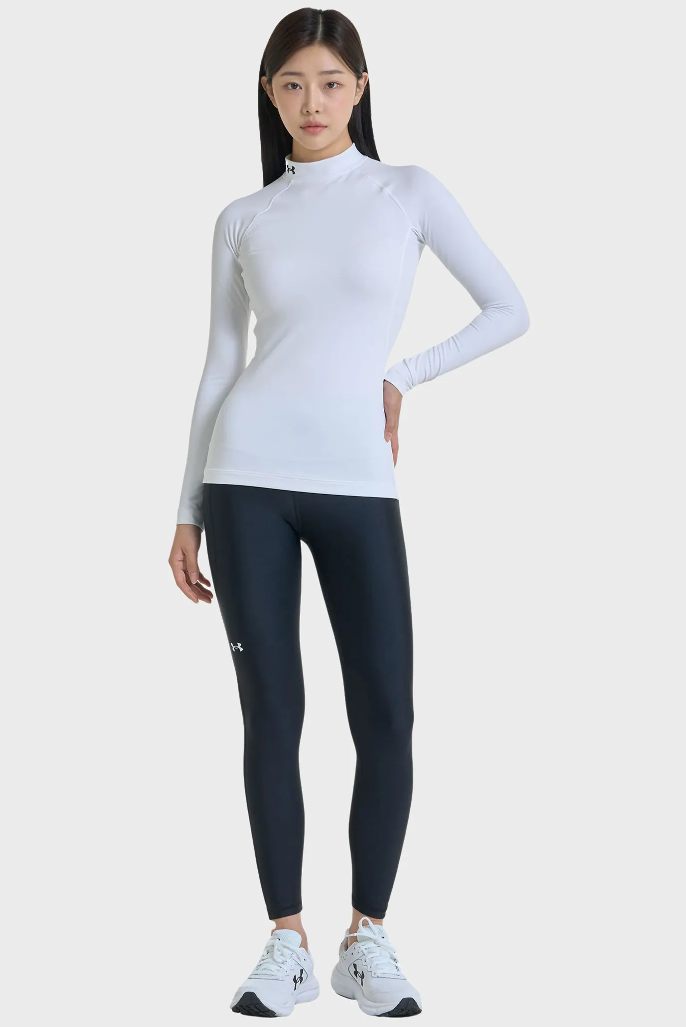 Лонгслив UA CG Authentics Mockneck 2