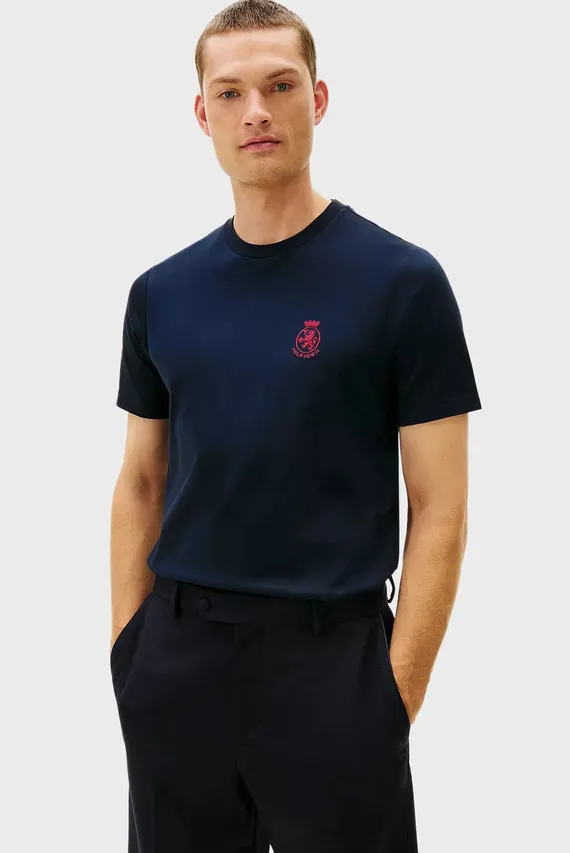 Футболка/CREST GIFTING INTERLOCK TEE Tommy Hilfiger