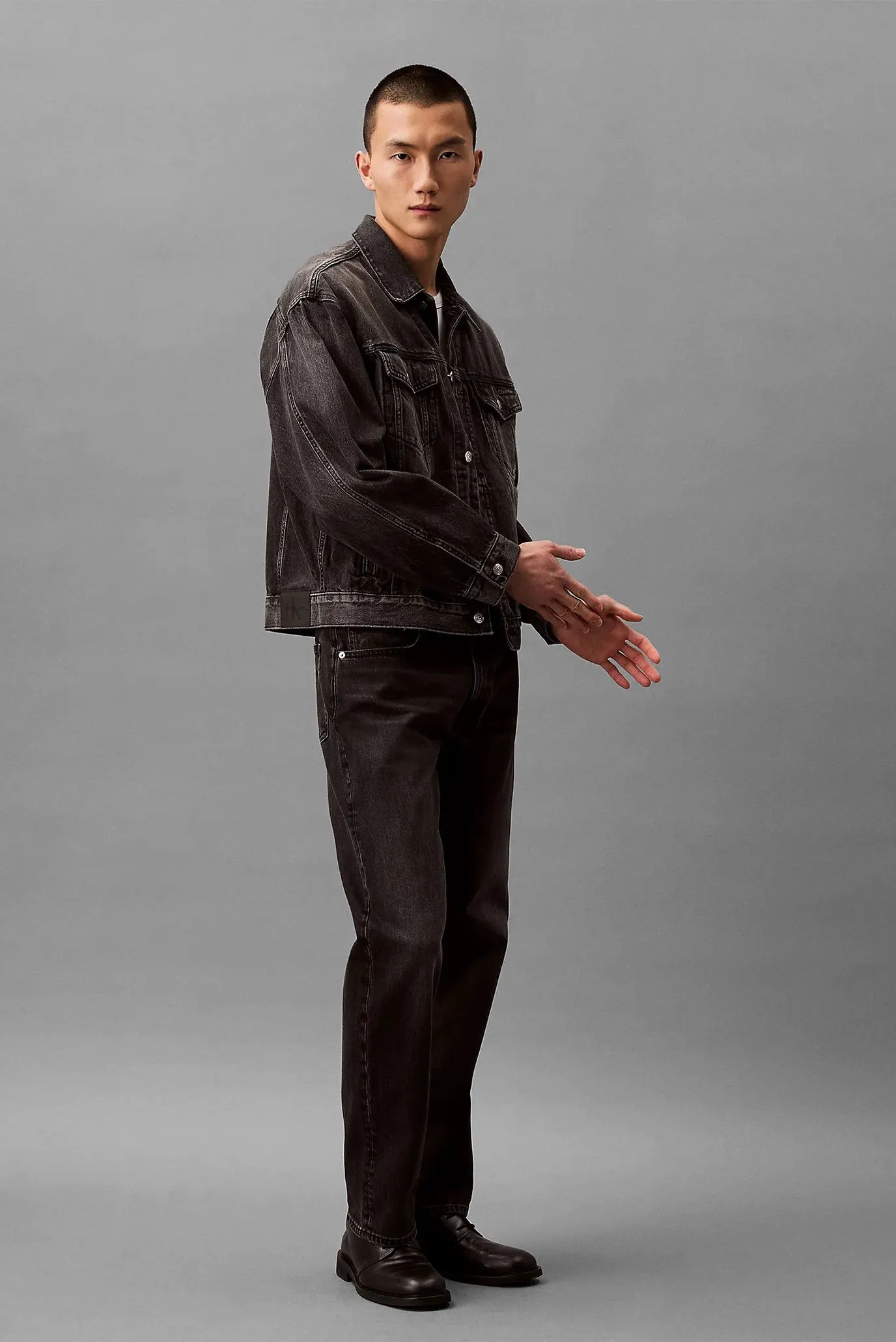 Jins kurtka 90S BLACK FOG TRUCKER 2