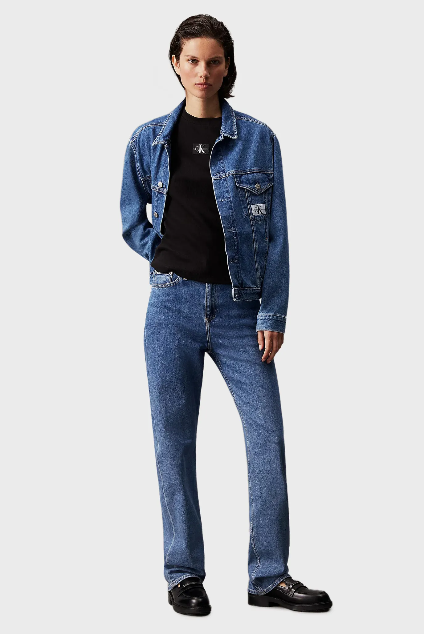 Футболка WOVEN LABEL RIB BABY TEE 5