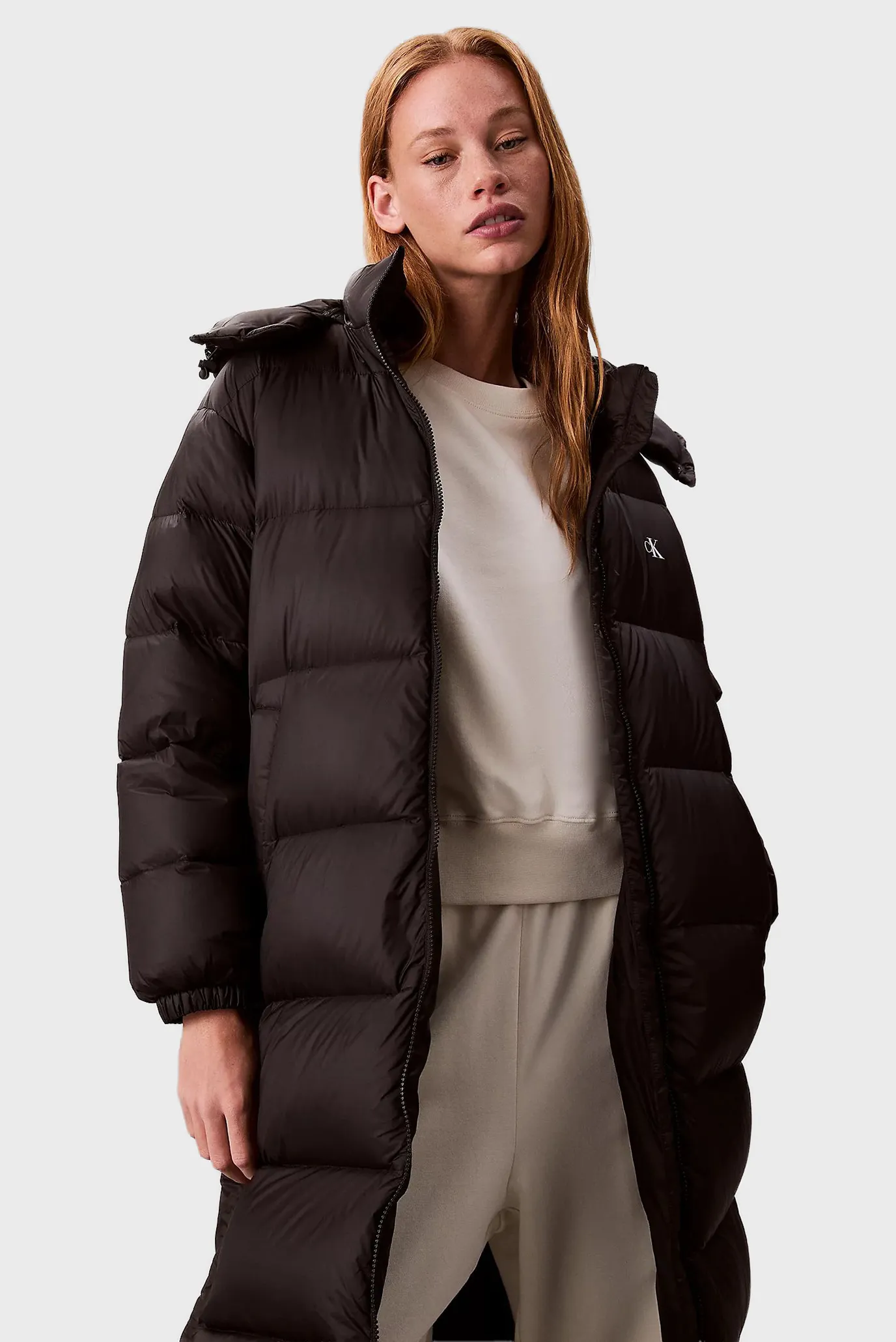 Куртка зимняя ESSENTIAL MIDWEIGHT LONG PUFFER 5