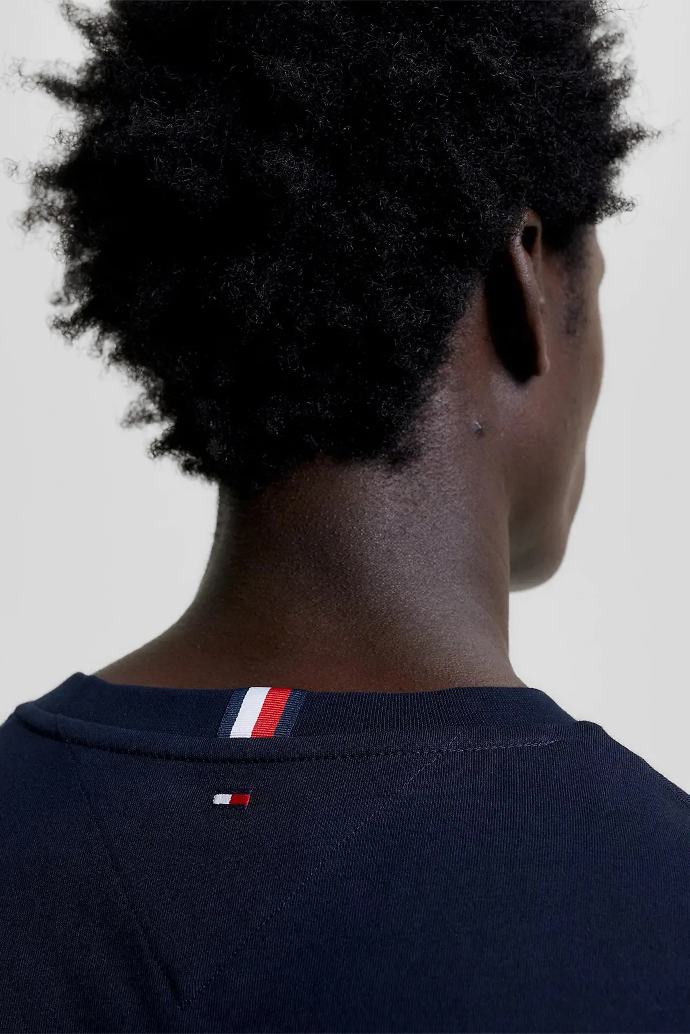 Futbolka/TOMMY LOGO TIPPED TEE 4