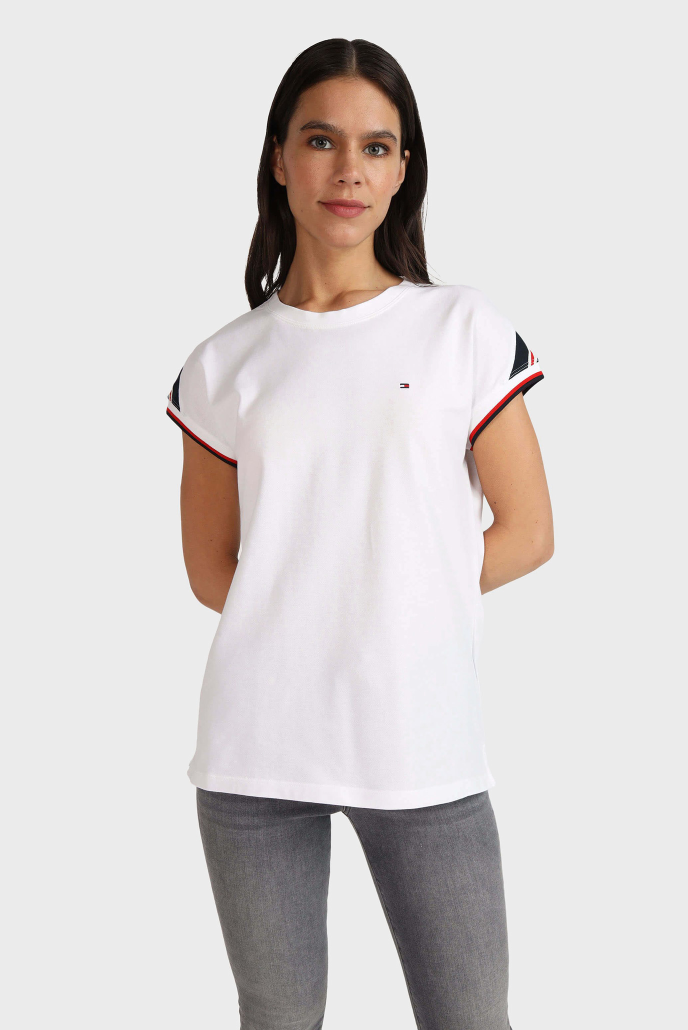 Futbolka STRIPE SLV C-NK CAP SLEEVE 1