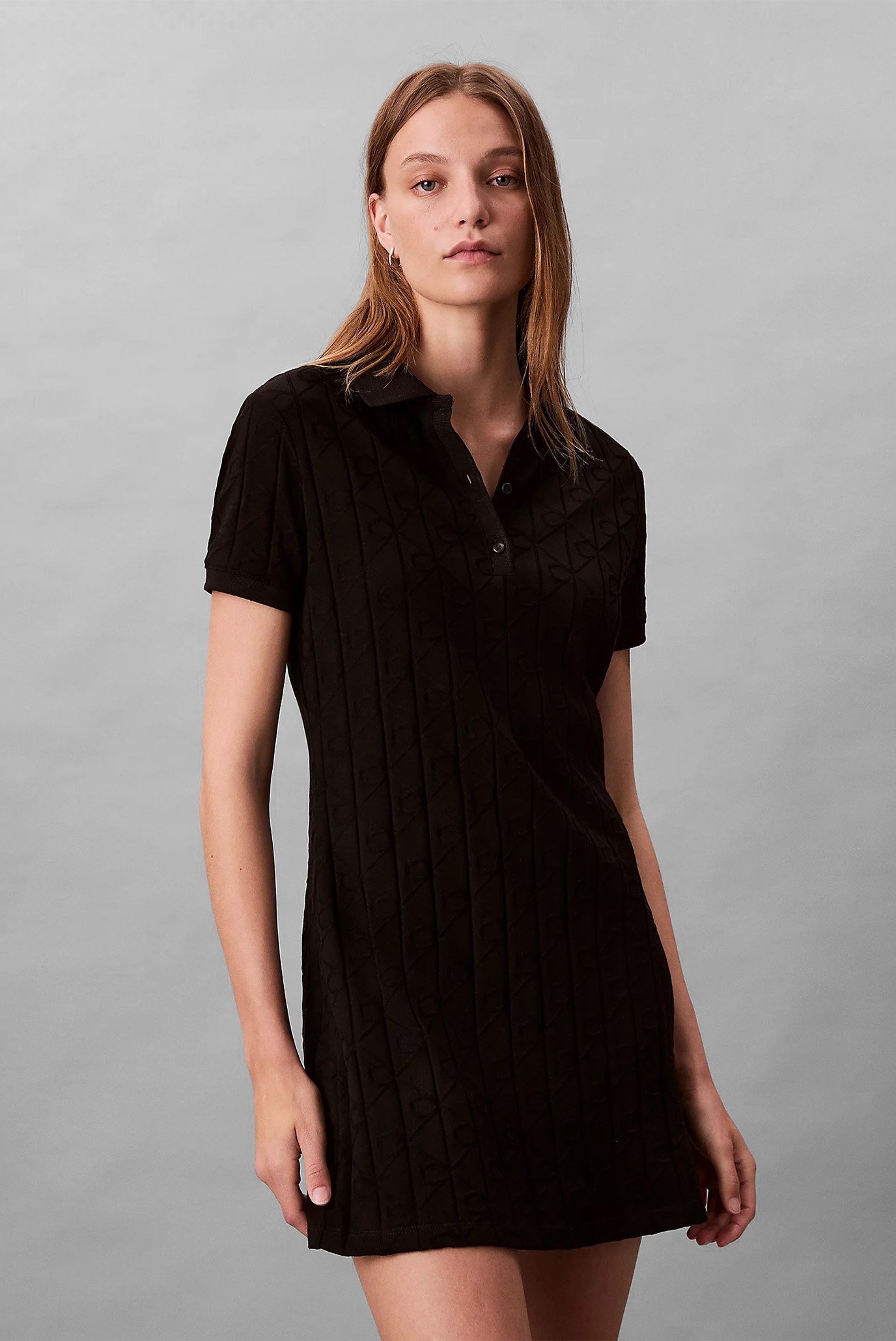 Koʻylak SS AOP JACQUARD MINI DRESS 1