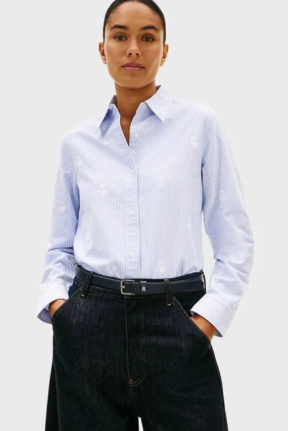 Ko'ylak/OXFORD AOP RELAXED SHIRT Tommy Hilfiger