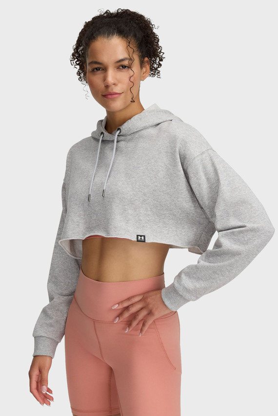 Худи UA Icon Terry Crop Hoodie Under Armour Худи UA Icon Terry Crop Hoodie Under Armour