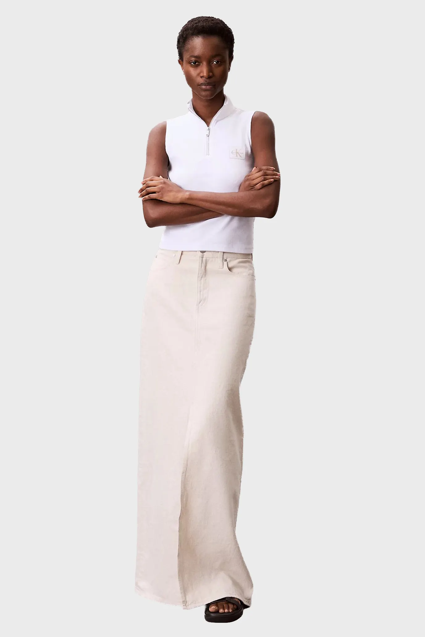 Топ A- WOVEN LABEL SL QZ 2