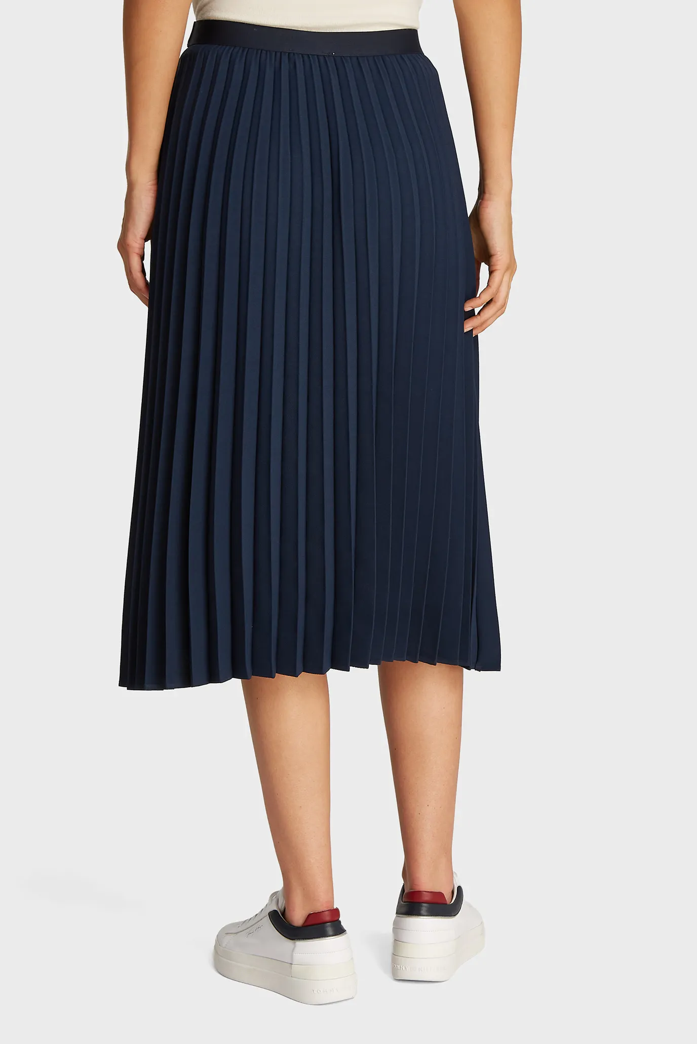Yubka FLUID PLEATED PULL ON MIDI SKIRT 3