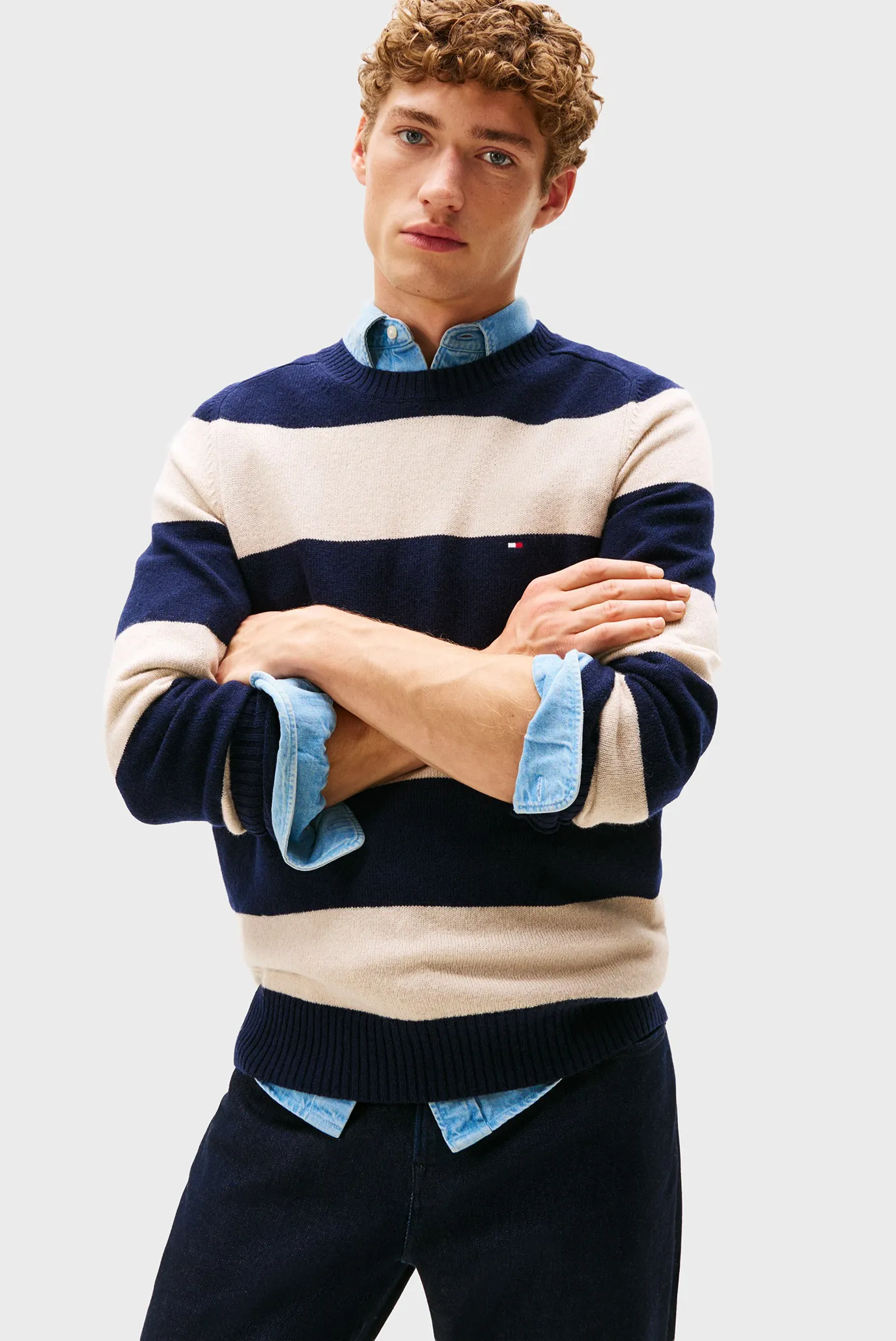 Sviter LAMBSWOOL CREW NECK 1