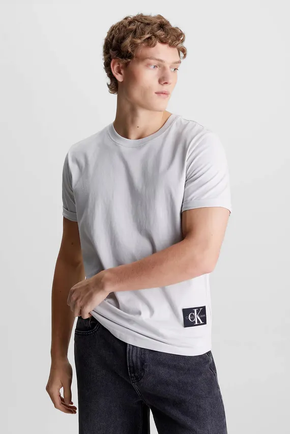 Futbolka BADGE TURN UP SLEEVE Calvin Klein Jeans