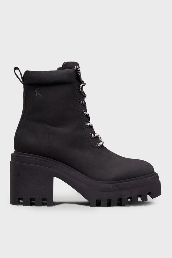 Ботильоны CHUNKY HEELED ZIP BOOT LTH Calvin Klein Jeans Ботильоны CHUNKY HEELED ZIP BOOT LTH Calvin Klein Jeans