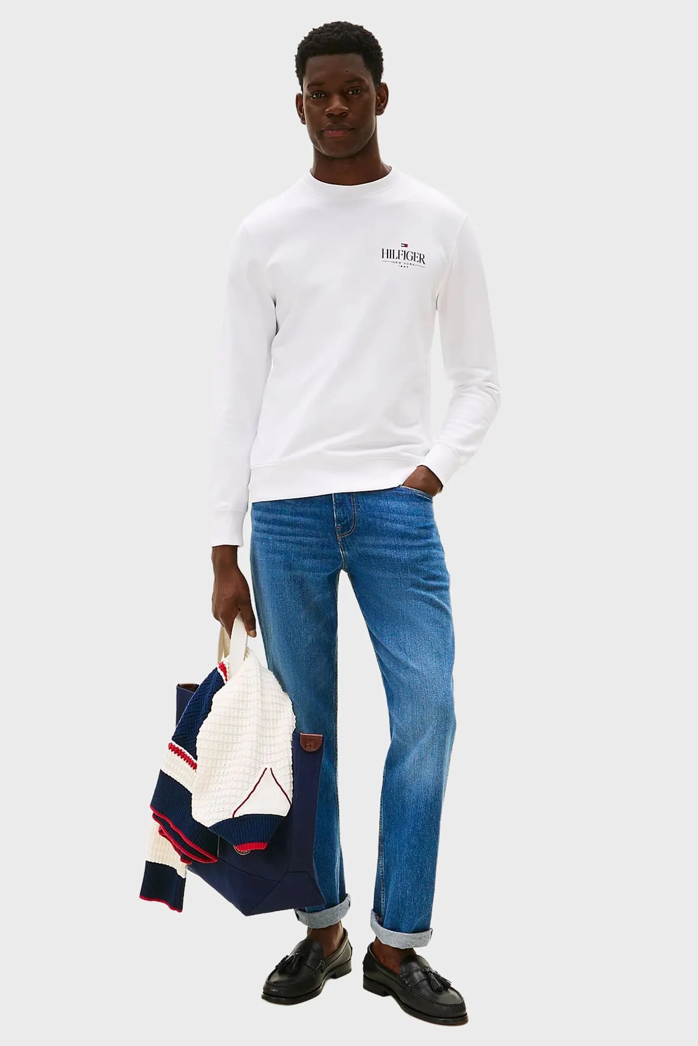 Свитшот/HILFIGER STACKED SWEATSHIRTS 2