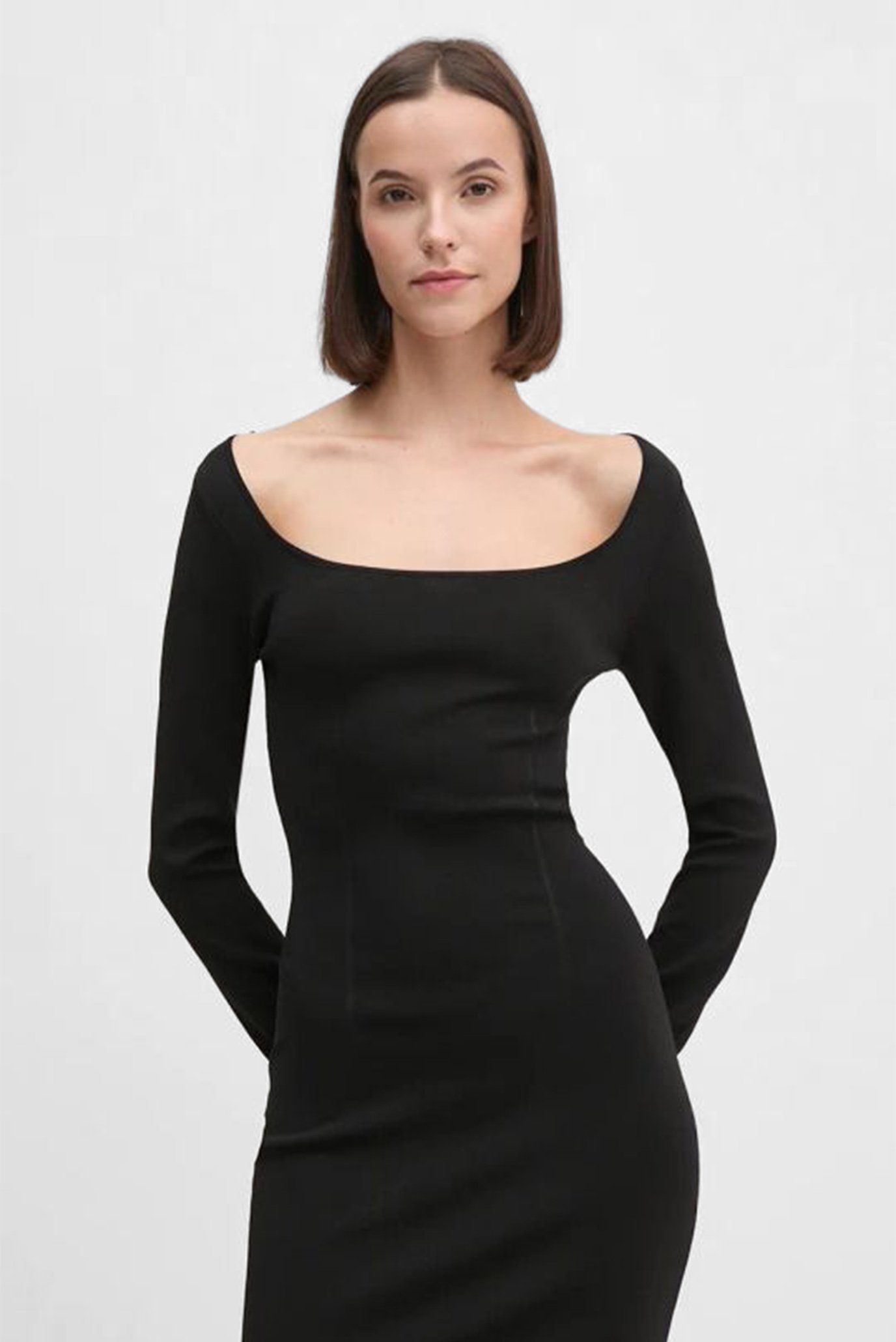 Koʻylak SCULPTED LS SWEATER DRESSCalvin Klein Jeans Koʻylak SCULPTED LS SWEATER DRESS 4