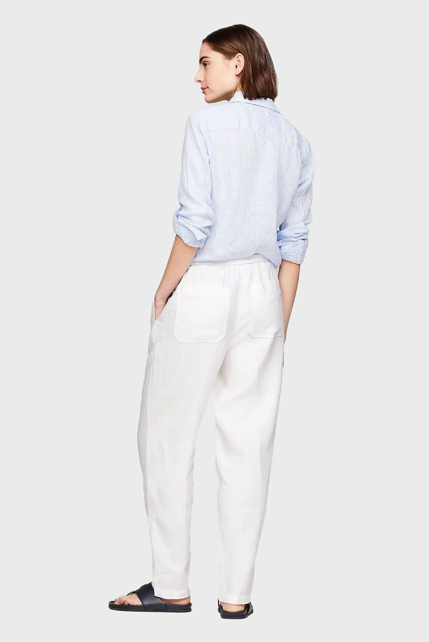 Штаны CASUAL LINEN TAPER PULL ON PANT 3