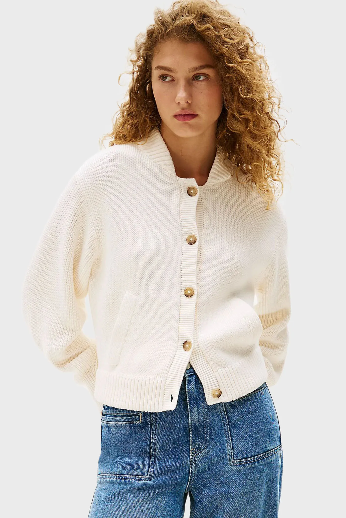 Kardigan/CO JERSEY MID GG LS BOMBER CARDI 1