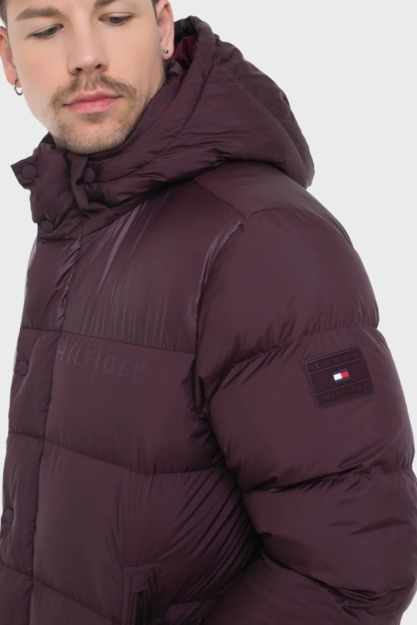 Qishki kurtka MIX DOWN HOODED PUFFER 3