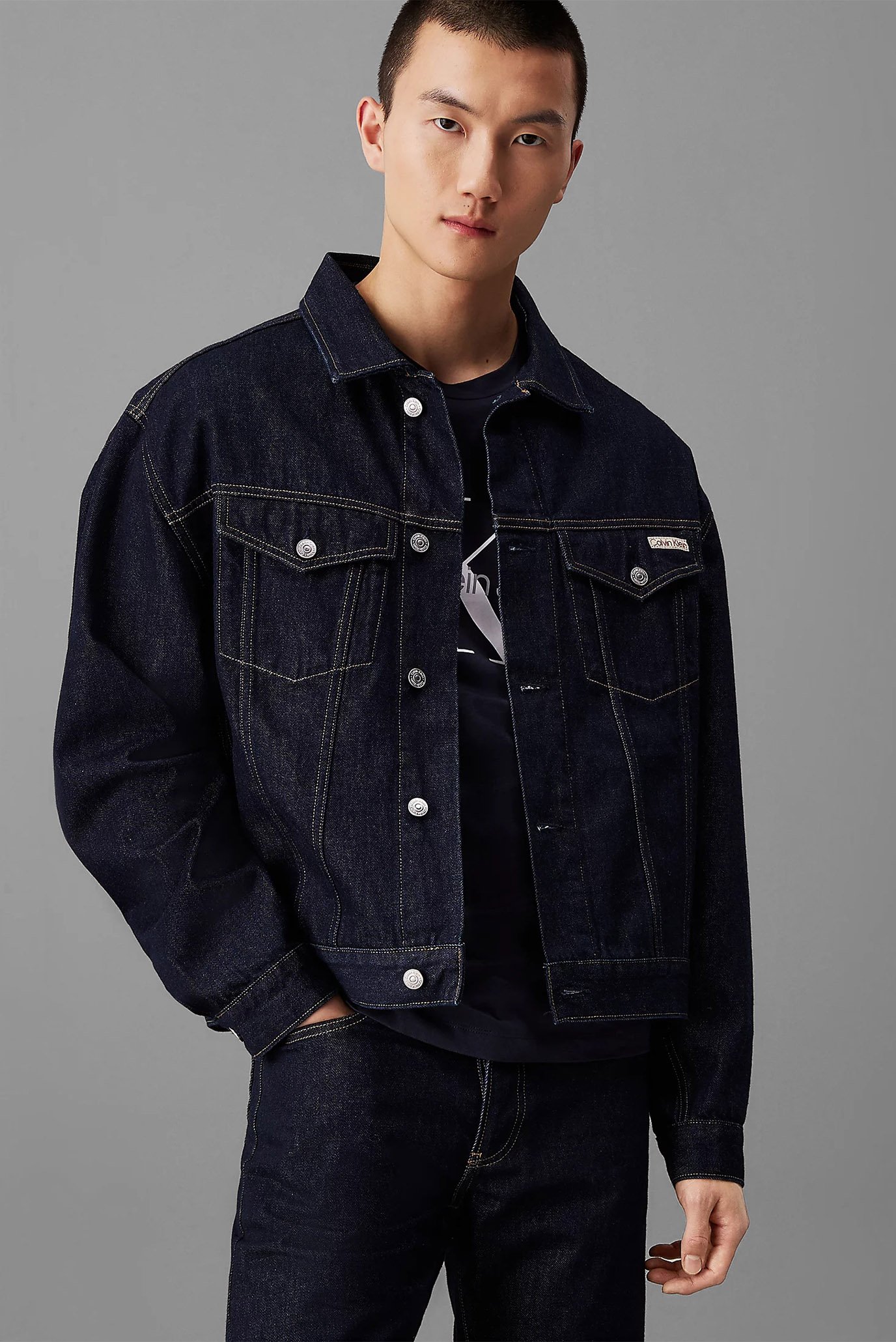 Jins kurtka RELAXED DENIM JACKETCalvin Klein Jeans Jins kurtka RELAXED DENIM JACKET 1