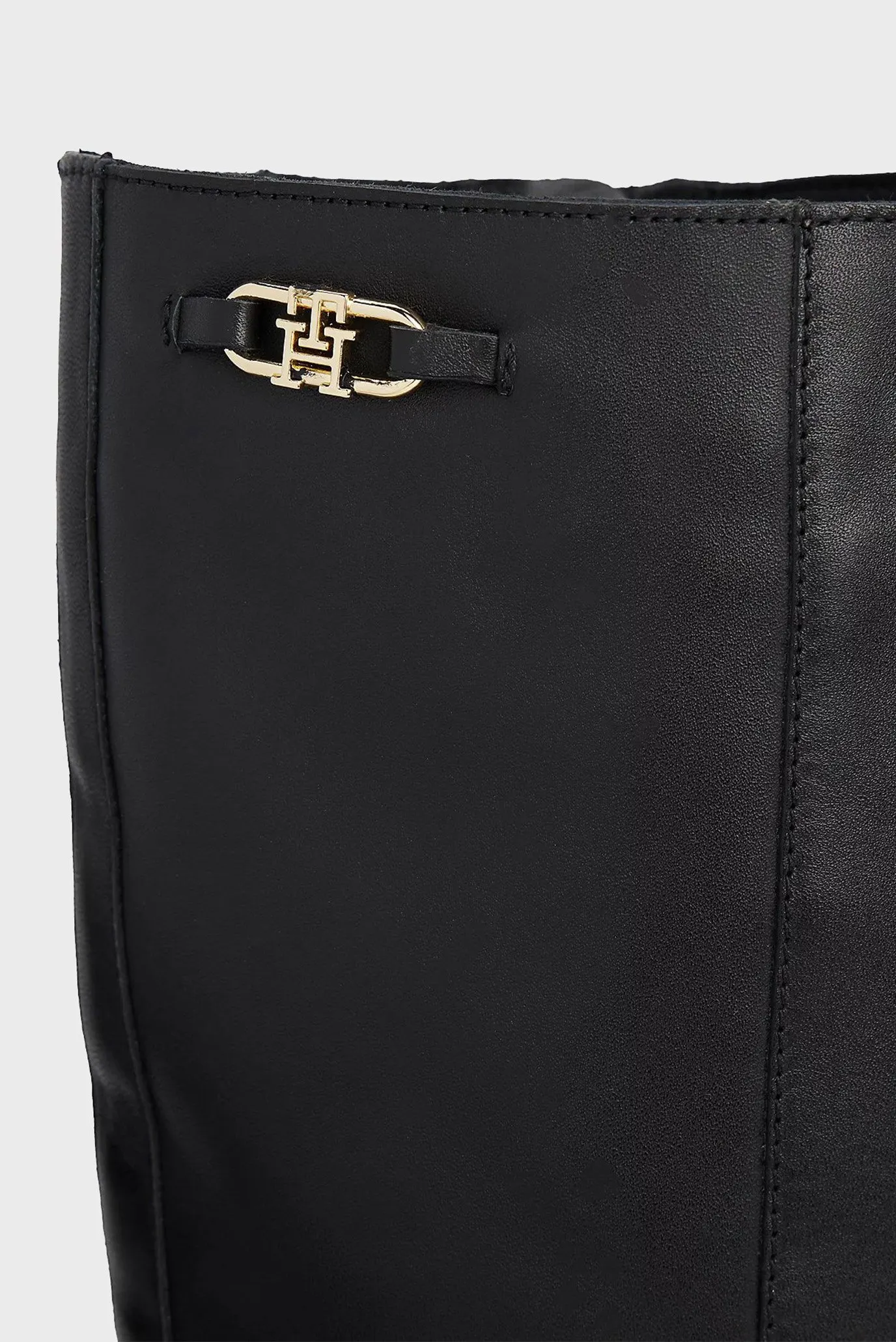 Сапоги STACKED HEEL LEATHER LONG BOOT 2